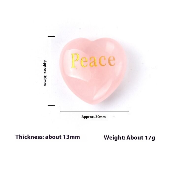 Inspirational Stones – Natural Rose Quartz