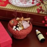 Red Essential oil Crystal Raw Stone gift set