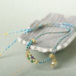Hand woven necklace rope
