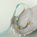 Hand woven necklace rope