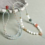 Hand woven necklace rope