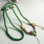 Hand woven necklace rope