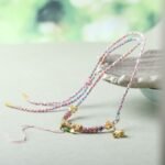 Hand woven necklace rope