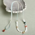 Hand woven necklace rope