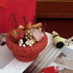 Red Essential oil Crystal Raw Stone gift set