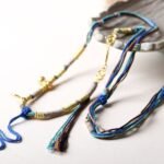 Hand woven necklace rope