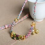 Hand woven necklace rope