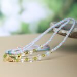 Hand woven necklace rope