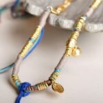 Hand woven necklace rope