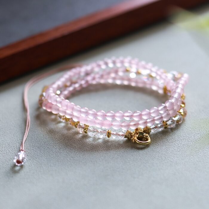 Hand woven necklace rope